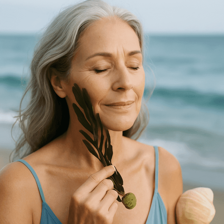Extratos Marinhos em Cosméticos Naturais para Pele Madura e Ressecada
